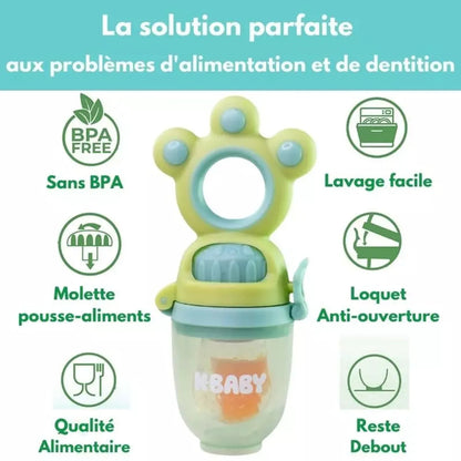 tétine fruit vert pour bébé 